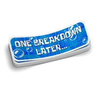 Breakdown -  Hard Hat Decal