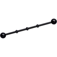 Ball Black Anodized Titanium Industrial Project Bar 38mm