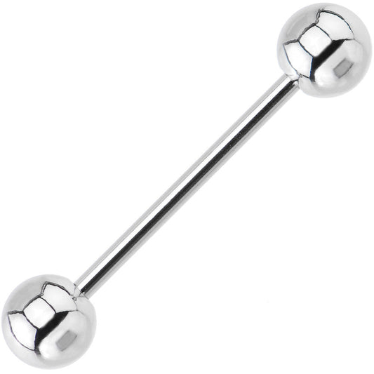16G Straight Stainless Steel Barbell 5/8 5mm