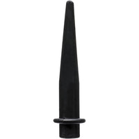 6G Black Silicone Taper