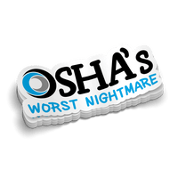 OS HA - Hard Hat Decal