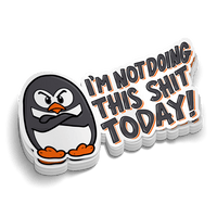 Not Today - Hard Hat Decal