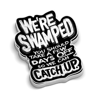 Swamped - Hard Hat Decal