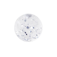 5mm Clear Glitter Acrylic Captive Bead Ring Replacement Ball