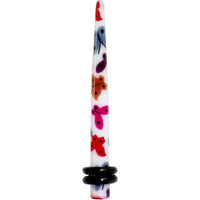 6G Multi Color Butterfly Acrylic Ear Taper