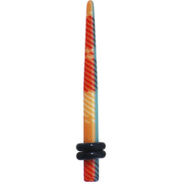 8G Acrylic Plaid Taper Ear Plug