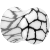 Snake Skin Glow in the Dark Saddle Plug 2G to 1 Inch