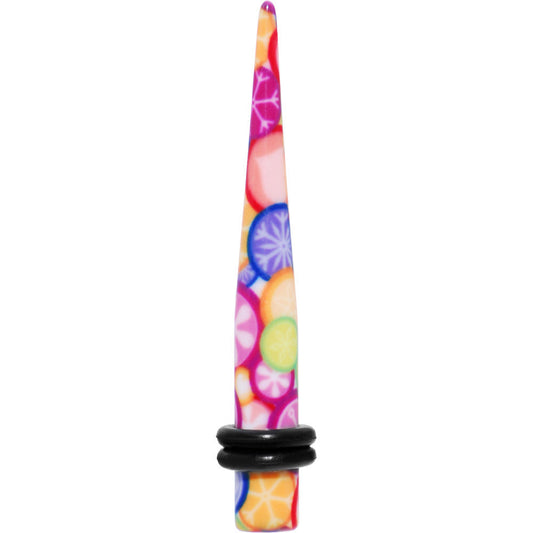 4G Groovy Retro Flower Acrylic Taper