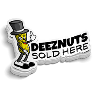 DeezNuts Sold Here - Hard Hat Decal