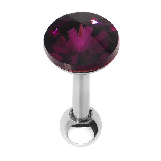 Garnet 5mm Gem Cartilage Tragus Earring