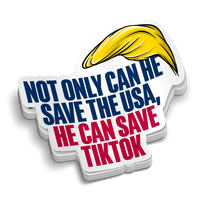 Making TikTok Great - Hard Hat Decal