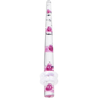 8G Clear Acrylic Glitter Purple Skull Confetti Taper