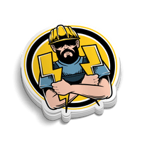 Bolt -  Hard Hat Decal
