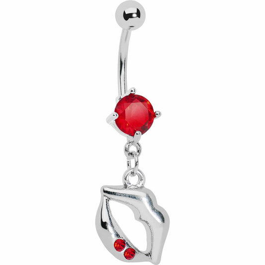 Seductive Lips Belly Ring