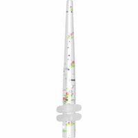 8G Clear Acrylic Glitter Cherry Confetti Taper