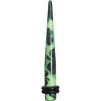 4G Green Acrylic Four Leaf Clover Field Taper