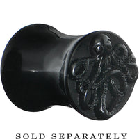 0G Black Acrylic Octopus Plug