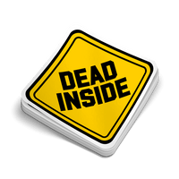 Dead Inside - Hard Hat Decal