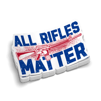 All Rifles Matter - Hard Hat Decal