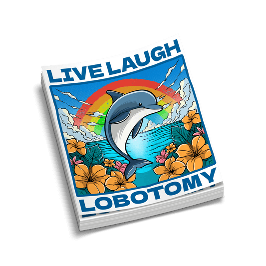 Lobotomy - Hard Hat Decal