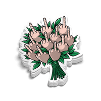 Bouquet - Hard Hat Decal