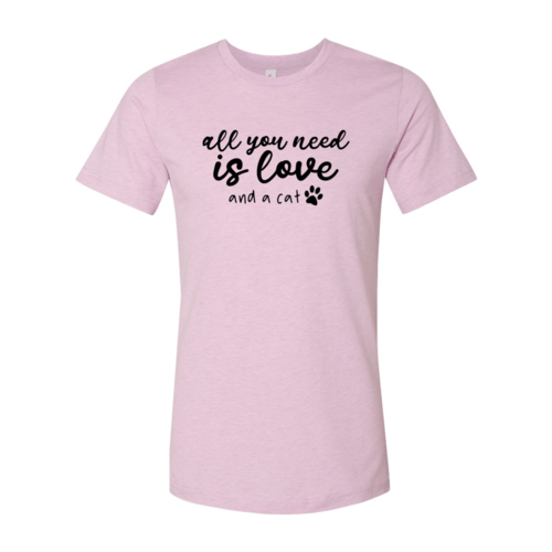 All You Need Is Love And A Cat T-Shirt - Jaico Online Shop