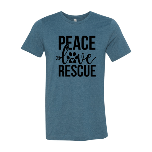 Peace Love Rescue T-Shirt - Jaico Online Shop