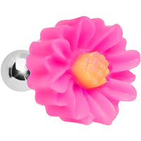 16G Hot Pink Desert Cactus Flower Cartilage Tragus Earring
