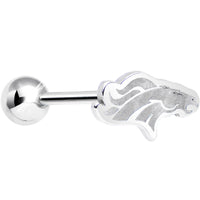 Officially Licensed NFL Cut Out Denver Broncos Tongue Ring