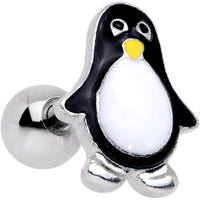 16G 1/4 Pudgy Penguin Cartilage Tragus Earring