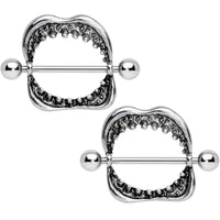 14G 7/8Chomp Chomp Chomp Nipple Shield Set