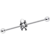 14G Evil Ancient Octopus Of The Deep Industrial Barbell 38mm