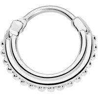 16G 3/8 Delicate Details Hinged Septum Ring