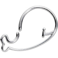 18G Watch Out For the Whale Closure Ring