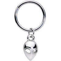 16G 3/8 Open Eyed Alien Invader Dangle Hinged Segment Ring