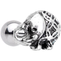 16G 1/4 Join the Circus Elephant Cartilage Tragus Earring