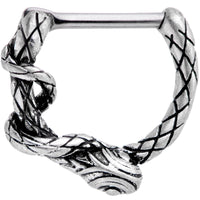 16G 5/16 Slithering Snake Septum Clicker