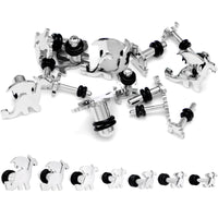 Steel Fantasy Dragon Single Flare Plug Set 14G to 2G