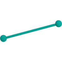 14G Totally Teal Matte Industrial Barbell 38mm
