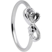 20G 5/16 Infinity Heart Valentines Day Nose Hoop