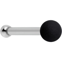 20G 1/4 Black Matte 2mm Nose Bone