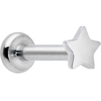 16G 1/4 G23 Titanium Super Star Internal Thread Labret Monroe Tragus