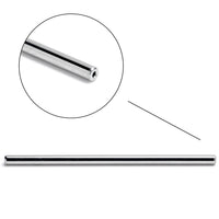 14G 35mm ASTM F-136 Implant Grade Titanium Threadless Replacement Barbell