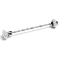 14G Optical Illusion Bolt Nuts And Bolts Industrial Barbell 38mm