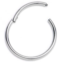 18G 1/2 316L Surgical Steel Precision Hinged Segment Hoop
