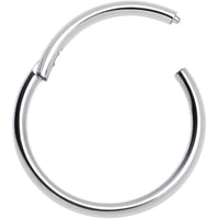 20G 9mm ASTM F-136 Titainum Percision Hinged Segment Hoop