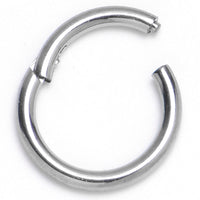 18G 1/4 ASTM F-136 Titainum Percision Hinged Segment Hoop