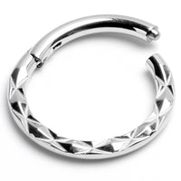 16G 5/16 Ultra Modern Precision Hinge Segment Ring