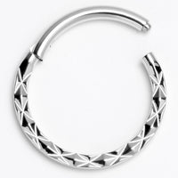 16G 3/8 Ultra Modern Precision Hinge Segment Ring