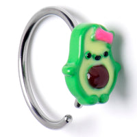 20G 5/16 Cutie Avocado Nose Hoop